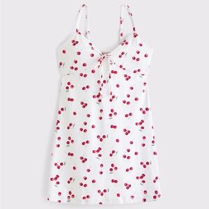 Abercrombie & Fitch Cherry Patterned Dress